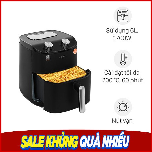 Nồi chiên không dầu Joyoung 6 lít JAF-612