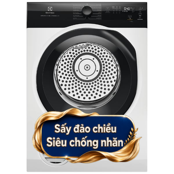 Máy sấy thông hơi Electrolux 9 Kg EDV904H3EC
                Mẫu mới