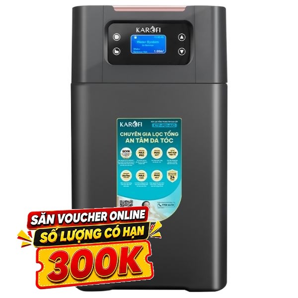 Máy lọc tổng đầu nguồn Karofi KTF-P01-AIO