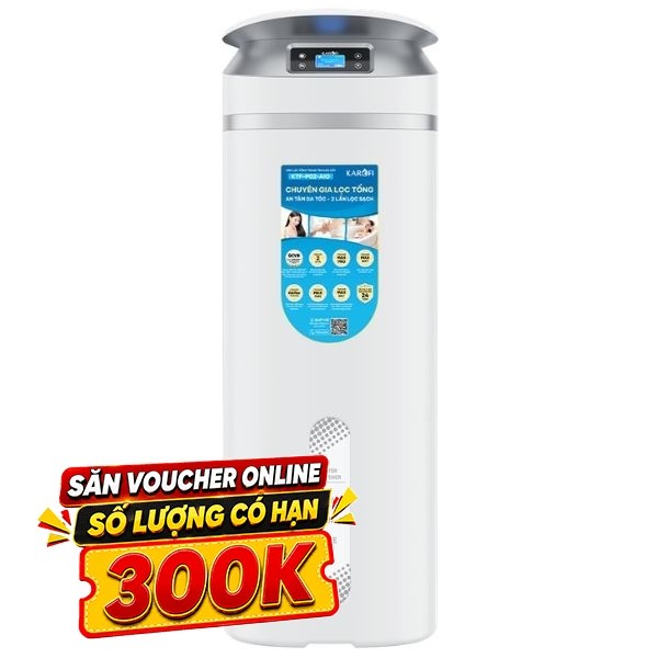Máy lọc tổng đầu nguồn Karofi KTF-P02-AIO