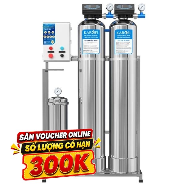 Máy lọc tổng đầu nguồn Karofi KTF-332I