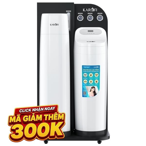 Máy lọc tổng đầu nguồn Karofi WHF-E666-AIO