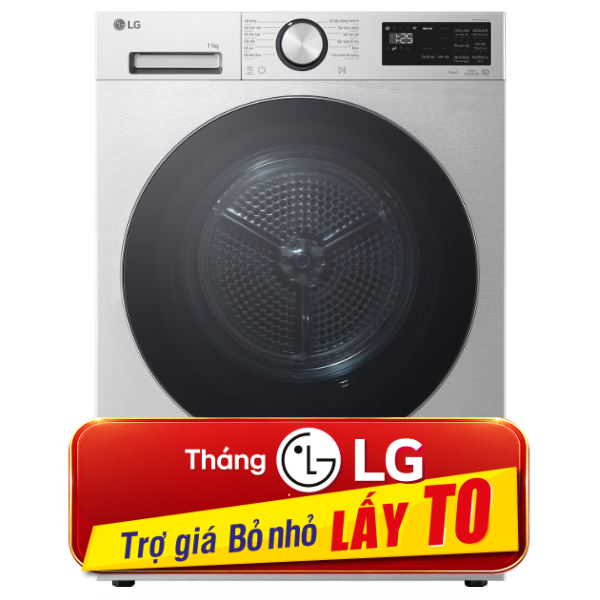 Máy sấy bơm nhiệt LG 11 Kg RX11VHP5S