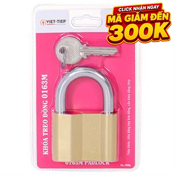 Ổ khóa đồng 58 mm Việt-Tiệp 0163M