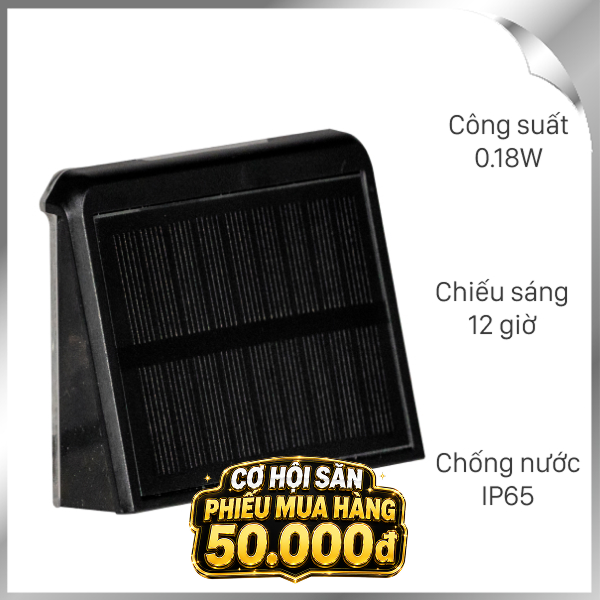 Đèn hắt tường năng lượng mặt trời Modi MD-SOLAR-H1026 RGB