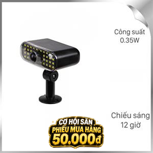Đèn an ninh chống trộm năng lượng mặt trời Modi MD-SOLAR-W7003 WH