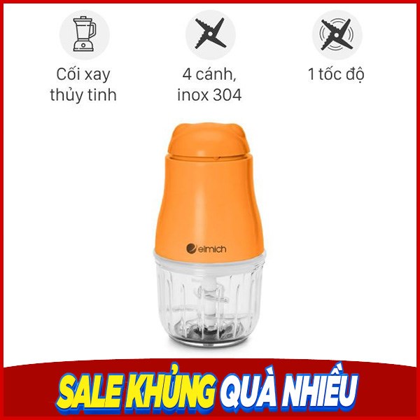 Máy xay cầm tay Elmich CHE-8665OR 200W 0.25 lít