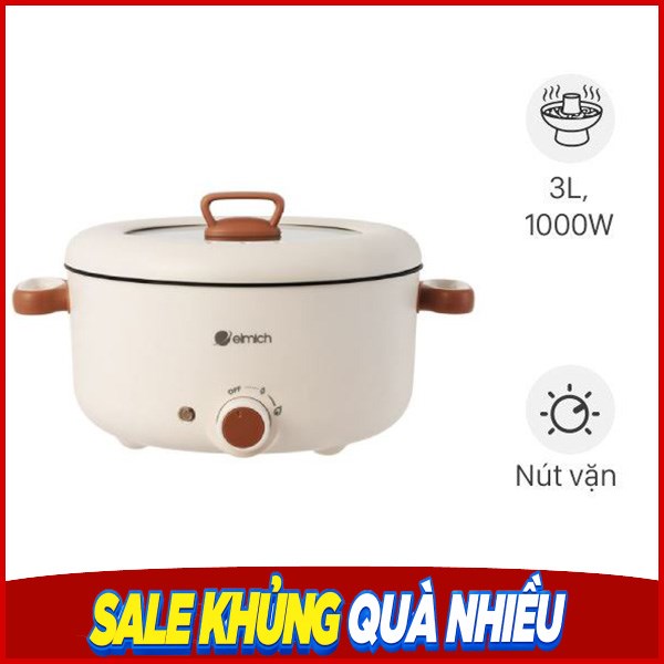 Nồi lẩu điện Elmich MPE1297 3 lít