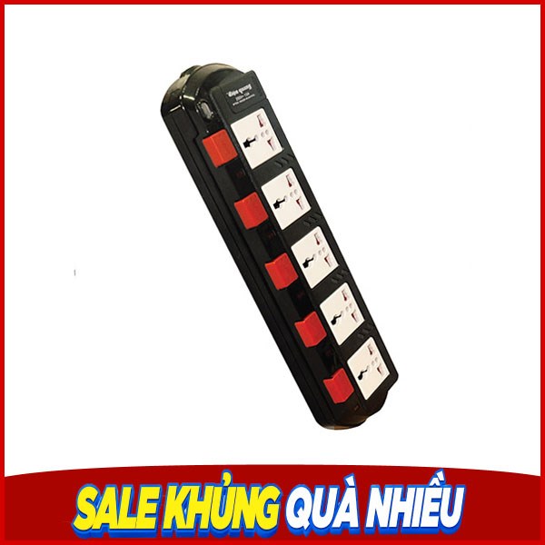 Ổ cắm điện Điện Quang 5 lỗ 5m SM750SL