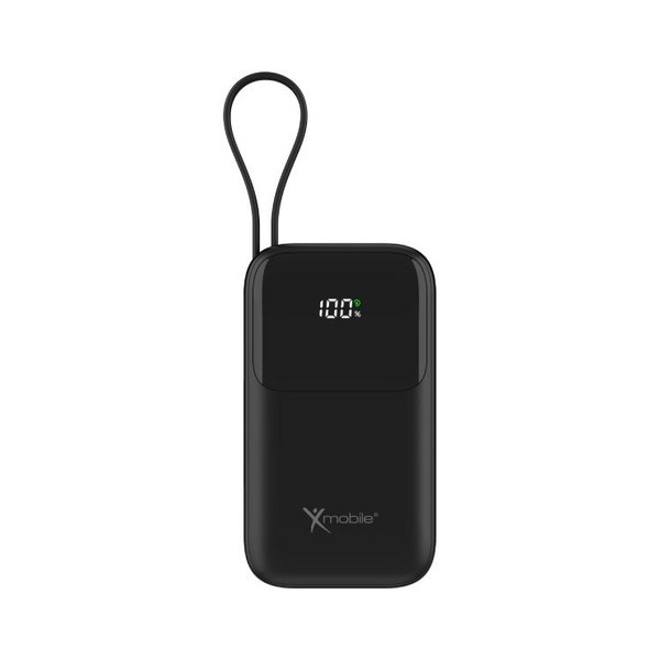 Pin sạc dự phòng 10000mAh Type C PD QC 3.0 22.5W Xmobile JP325 kèm Cáp Lightning và Cáp Type C