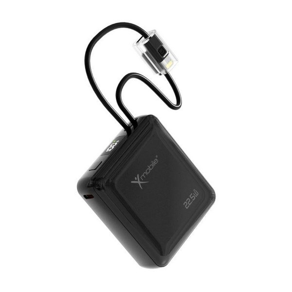 Pin sạc dự phòng 10000mAh Type C PD 22.5W Xmobile H19 kèm Cáp Lightning và Type C