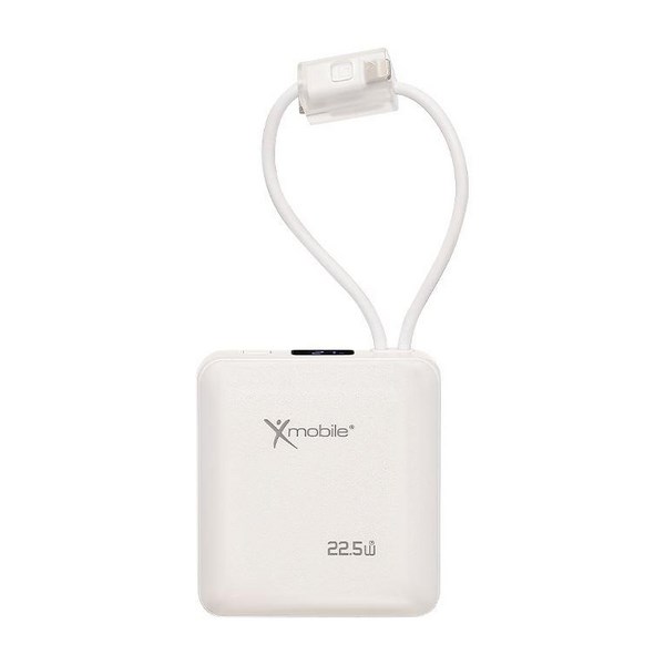 Pin sạc dự phòng 10000mAh Type C PD 22.5W Xmobile H19 kèm Cáp Lightning và Type C
