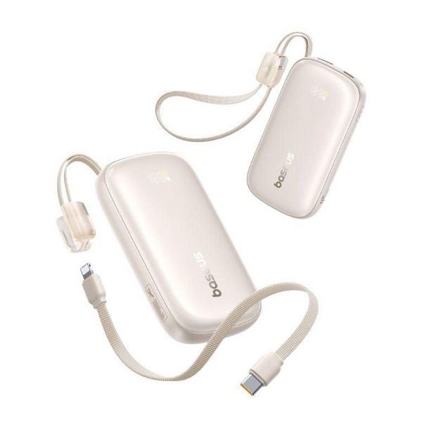 Pin sạc dự phòng 10000mAh Type C PD QC 3.0 45W Baseus Qpow 3 Ultra PPFLS-1045 kèm Cáp Lightning và Type C