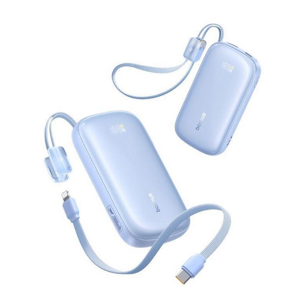 Pin sạc dự phòng 20000mAh Type C PD QC 3.0 45W Baseus Qpow 3 Ultra PPFLS-2045 kèm Cáp Lightning và Type C