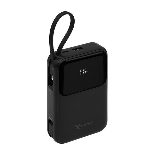 Pin sạc dự phòng Polymer 20000mAh Type C PD QC 3.0 30W Xmobile JP313 kèm Cáp Lightning và Type C