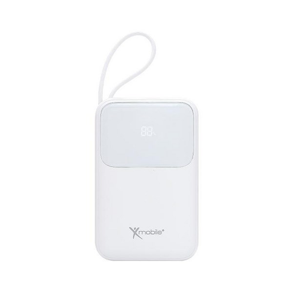 Pin sạc dự phòng Polymer 20000mAh Type C PD QC 3.0 30W Xmobile JP313 kèm Cáp Lightning và Type C