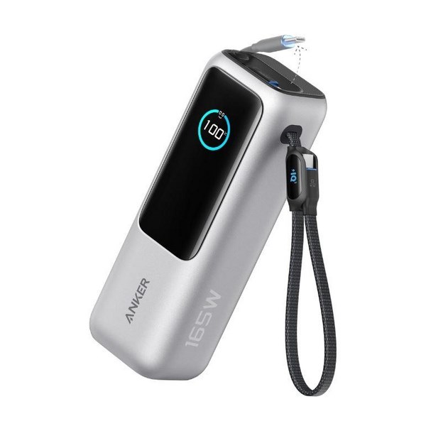 Pin sạc dự phòng 25000mAh Type C PD QC 3.0 165W Anker Zolo A1695 kèm cáp dây rút Type C