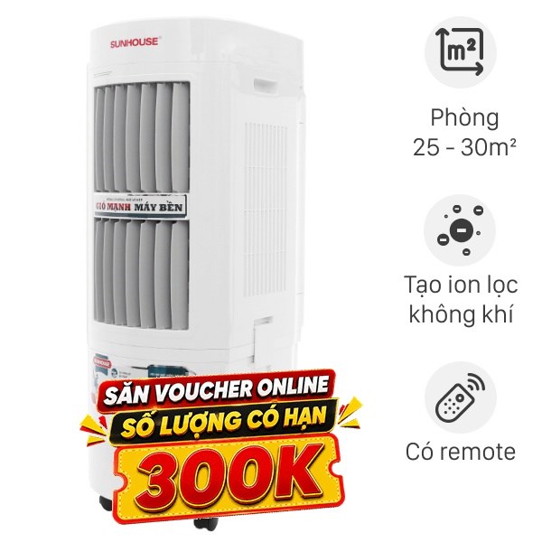 Quạt điều hòa Sunhouse SHD7723 100W