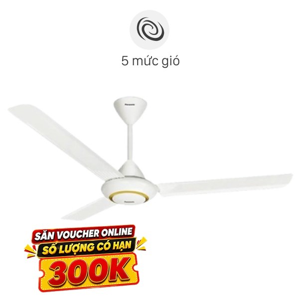 Quạt trần Panasonic 3 cánh F-60MZ2 66W