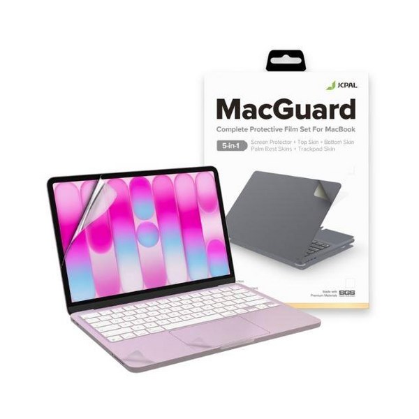 Bộ dán Macbook Neo 13 inch 5 IN 1 JCPAL