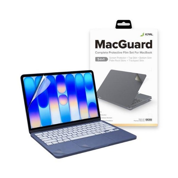 Bộ dán Macbook Neo 13 inch 5 IN 1 JCPAL