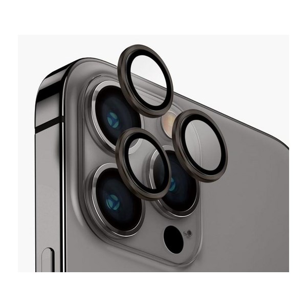 Miếng dán camera iPhone 15 Pro OPTIX ALUMINIUM UNIQ