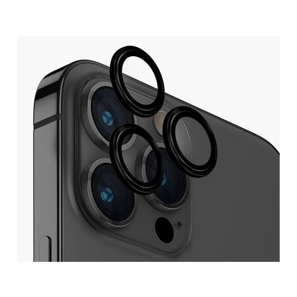 Miếng dán camera iPhone 15 Pro Max OPTIX ALUMINIUM UNIQ