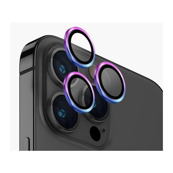 Miếng dán camera iPhone 15 Pro Max OPTIX ALUMINIUM UNIQ