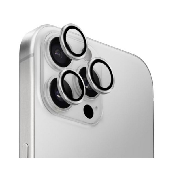 Miếng dán camera iPhone 16 Pro/16 Pro Max OPTIX ALUMINIUM UNIQ