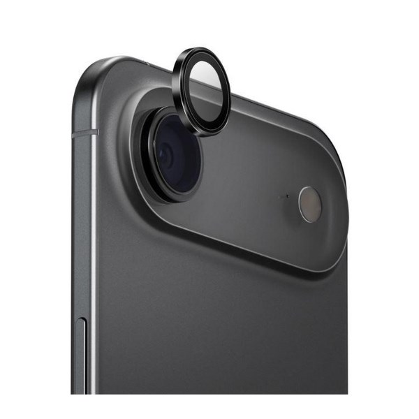 Miếng dán camera iPhone Air OPTIX Viền Nhôm Thủy Tinh UNIQ