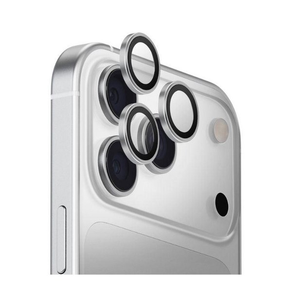 Miếng dán camera iPhone 17 Pro/iPhone 17 Pro Max OPTIX Viền Nhôm Thủy Tinh UNIQ
