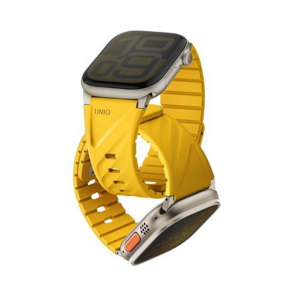 Dây Silicone Apple Watch FLUO mặt 49-40mm UNIQ