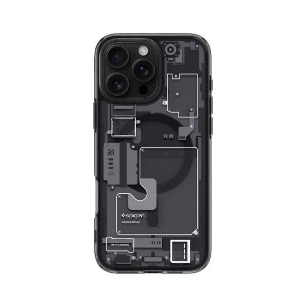 Ốp lưng MagSafe iPhone 16 Pro Max nhựa cứng viền dẻo SPIGEN Ultra Hybrid MagFit Zero One