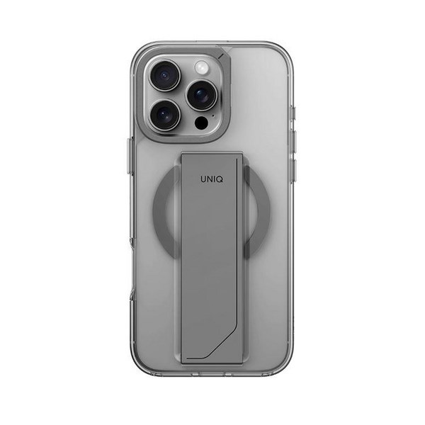 Ốp lưng MagSafe iPhone 16 Pro Nhựa TPU PC ALU UNIQ HELDRO MAX MAGCLICK WITH CAMERA STAND