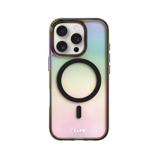 Ốp lưng MagSafe iPhone 16 Pro Nhựa cứng viền dẻo LAUT HOLO