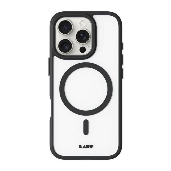 Ốp lưng MagSafe iPhone 16 Pro Nhựa cứng viền dẻo LAUT PROTECT