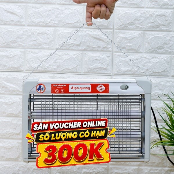 Đèn bắt muỗi Điện Quang 4.5W ĐQ EML06L