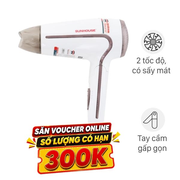 Máy sấy tóc Sunhouse SHD2308W