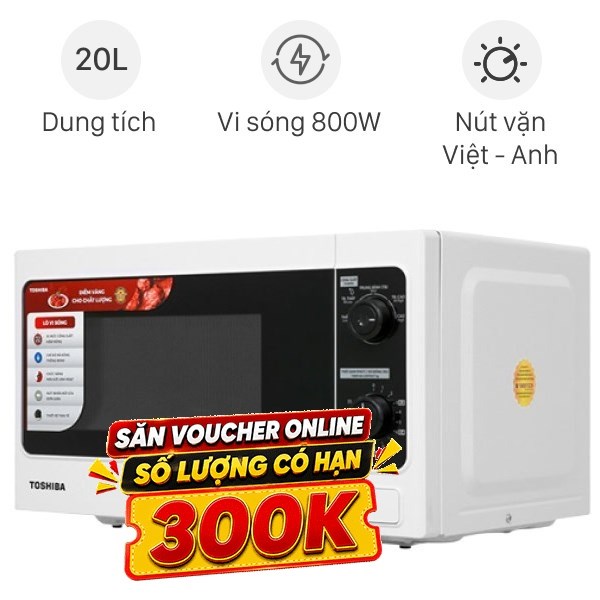 Lò vi sóng Toshiba ER-SM20(W1)VN