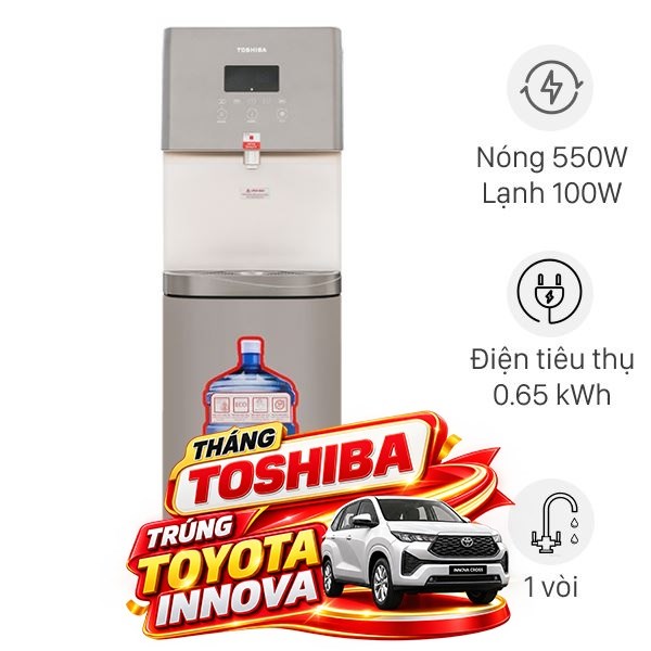 Cây nước nóng lạnh Toshiba RWF-W1830UVBV(T) 650W