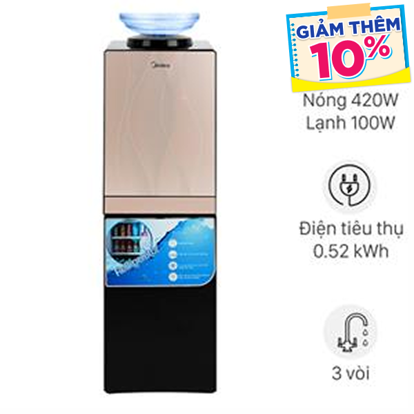 Cây nước nóng lạnh Midea YL1836S-B 520W