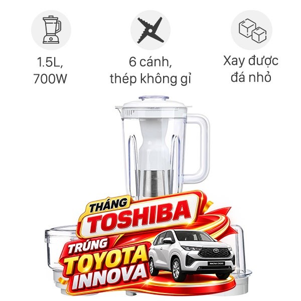 Máy xay đa năng Toshiba BL-70PR2NV