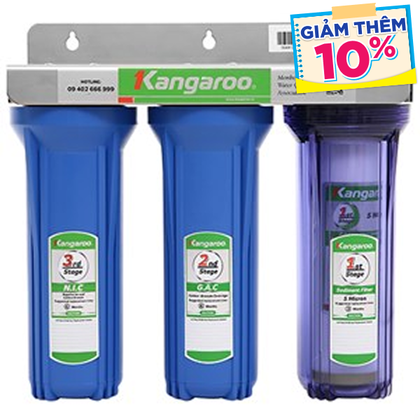 Bộ cốc lọc đầu nguồn Kangaroo KG01G3