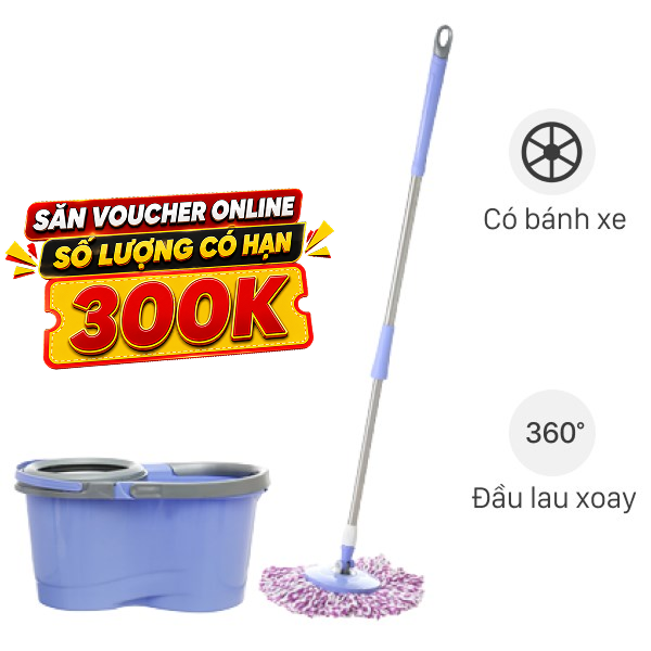 Bộ lau nhà 360 Hommy MH-Xmop