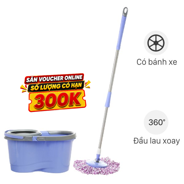 Bộ lau nhà 360 Hommy MH-Xmop
