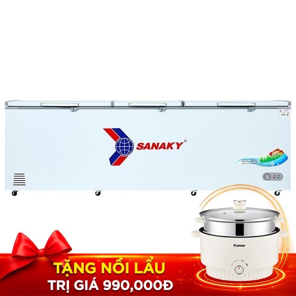 Tủ đông Sanaky  900 lít VH-1199HY