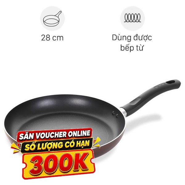 Chảo nhôm chống dính đáy từ Tefal G1430605