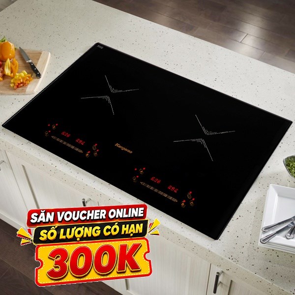 Bếp từ đôi âm Kangaroo KG859i 4000W