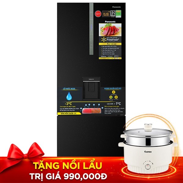 Panasonic Inverter 417 lít NR-BX471GPKV
