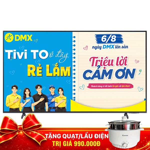 Smart Tivi Crystal UHD Samsung 4K 55 inch UA55AU8100